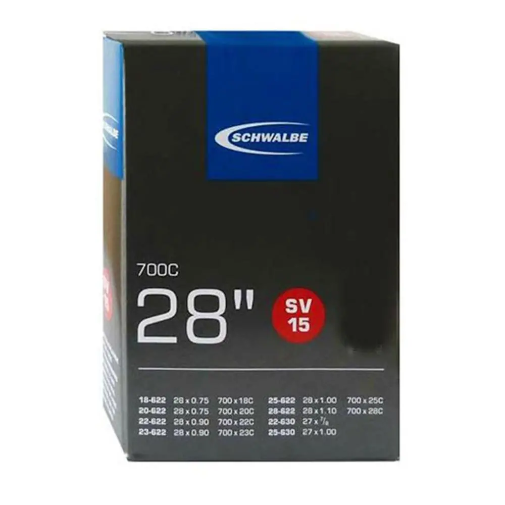 Schwalbe Road Tube Sv15 700 X 18C 28C 40Mm Presta Valve Tube 1