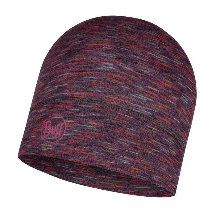 Buff® Lightweight Merino Wool Hat (Shale Grey Multi Stripes) 1