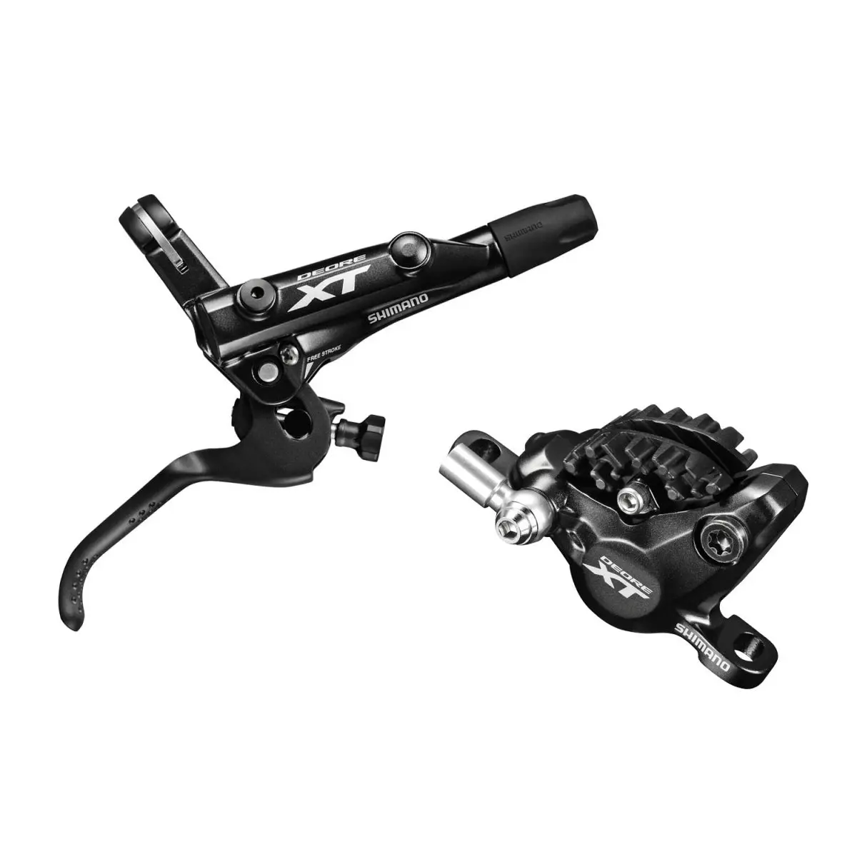 Shimano Xt Hydraulic Disc Brake Set Br-M8000 -Metal W/Fin 1