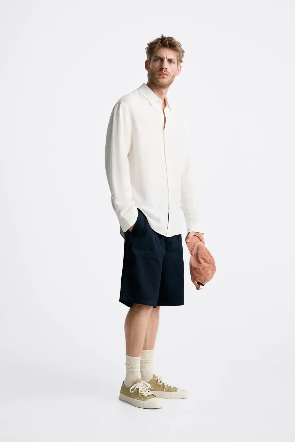 Viscose/Linen Blend Shirt 1