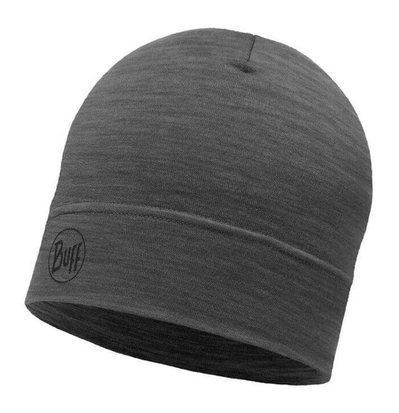 Buff® Lightweight Merino Wool Hat (Solid Grey) 1