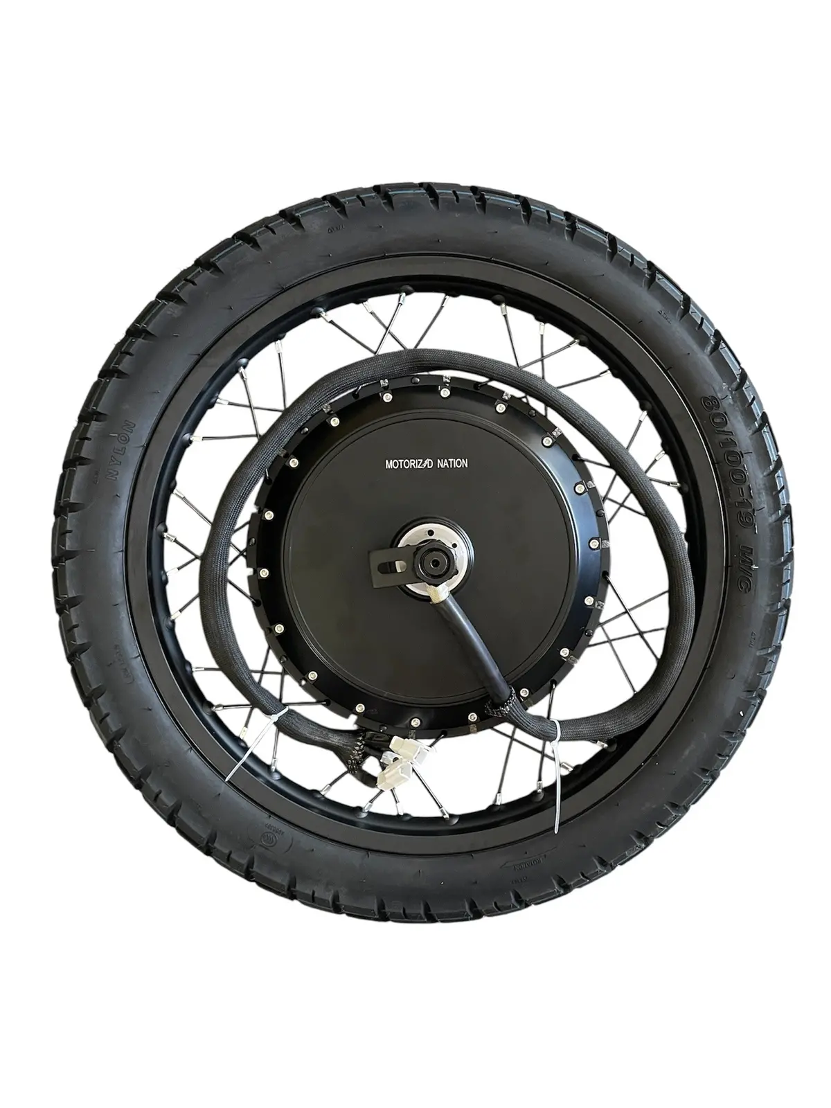 8000W Electric Bike Hub Motor Wheel, High-Performance Conversion Kit, Black 1