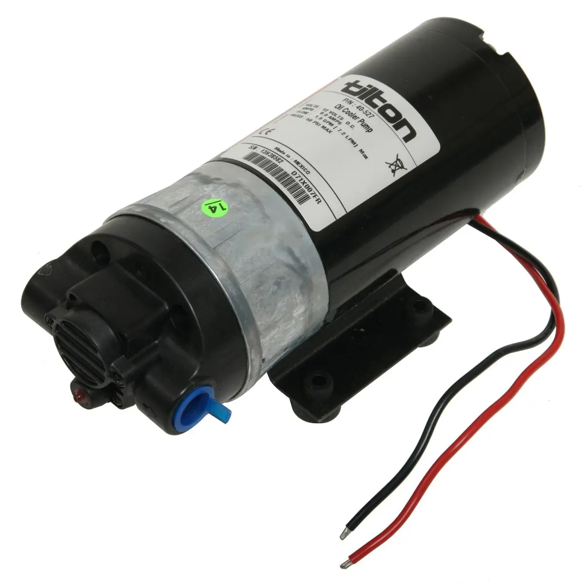 Tilton 40-527 Transmission/Differential Oil Cooler Pump 1