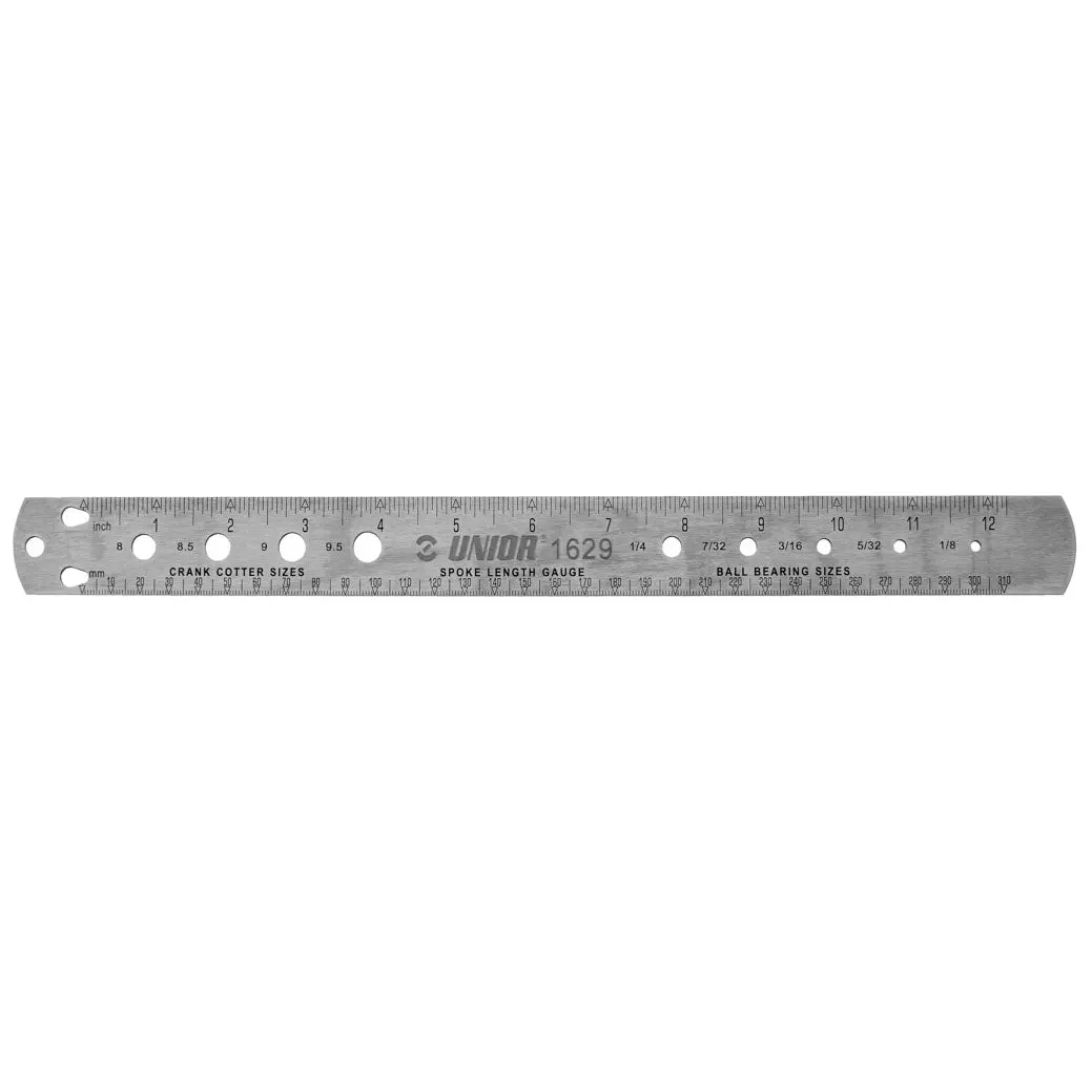 Unior Spoke, Bearing And Cotter Gauge 357.5 1