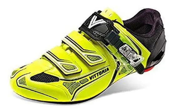 Vittoria Road Cycling Shoes Nylon Sole Brave White/Yellow 1