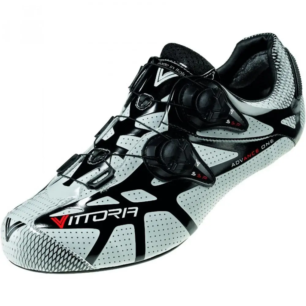 Vittoria Road Cycling Shoes Nylon Sole Ikon White 1