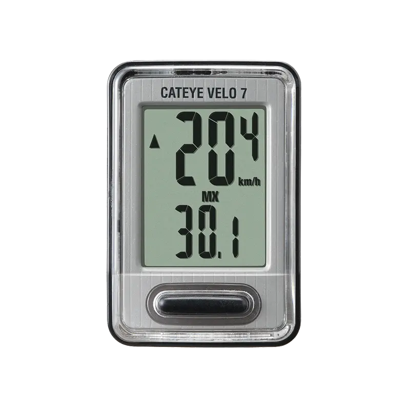 Cateye Cyclocomputer Velo 7 (Wired) 1