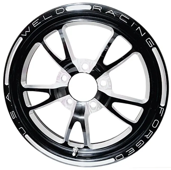 Full Throttle Drag Front Runner One-Piece Wheel – Black Finish We782B-15274 1