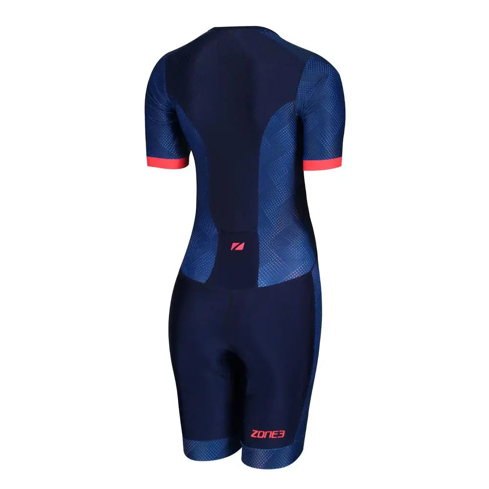 Zone3 Revolution Short Sleeve Full Zip Womens Trisuit 2
