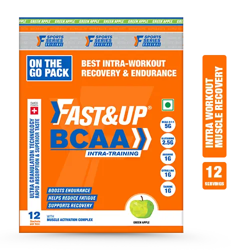 Fast&Up Bcaa - Intra Workout Recovery - Pack Of 12 Sachets 3