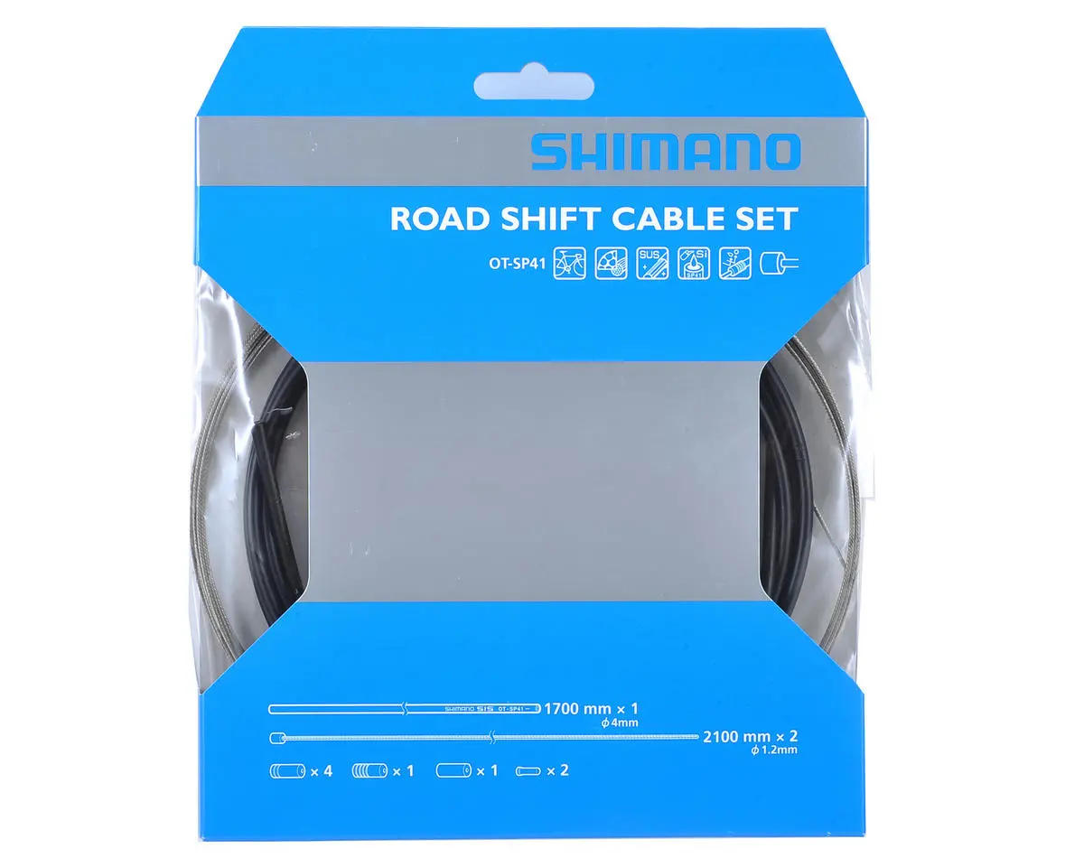 Shimano Stainless Steel Road Shifter Cable Set - Ot-Sp41 1