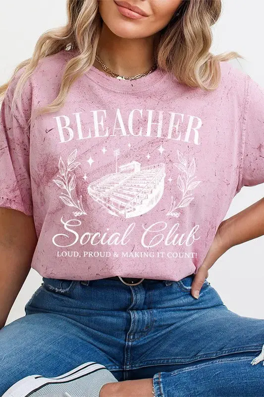 Bleacher Social Club Color Burst Tee 1
