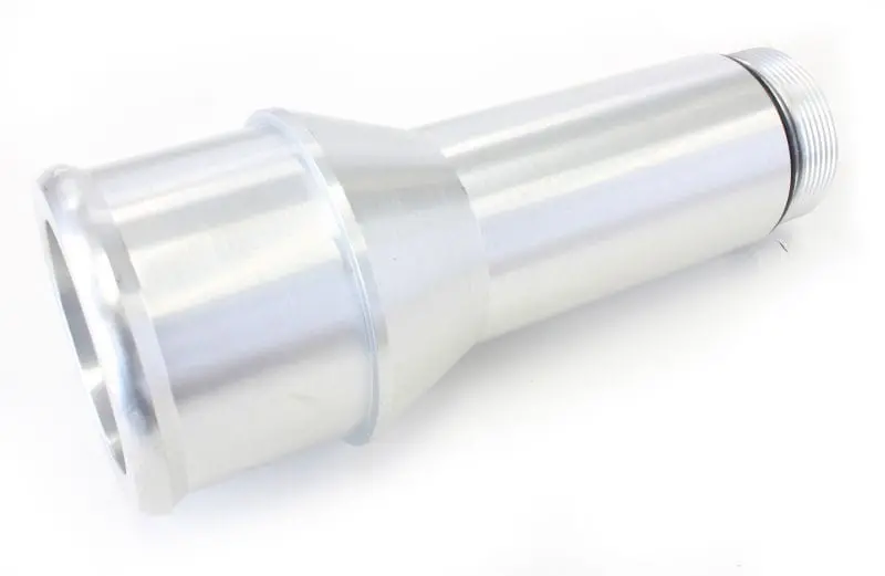 Silver-Anodized Radiator Hose Adapter – Precision Fit For Cooling Lines (Af64-2083S) 1