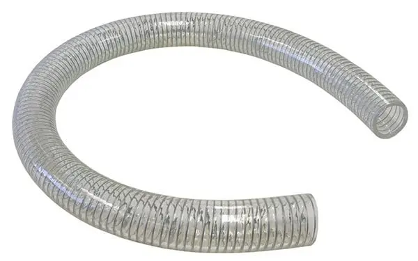Reinforced Clear Pvc Breather Hose – 5/8" Inner Diameter, Af315-015-1M 1