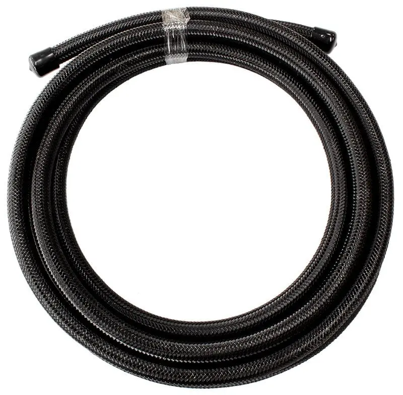Af100-20-2Mblk Black Stainless Steel Braided -20An Hose (100 Series) 1