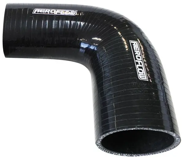 Gloss Black 90° Silicone Hose Reducer: 5" To 4" Id (127Mm To 102Mm) 1