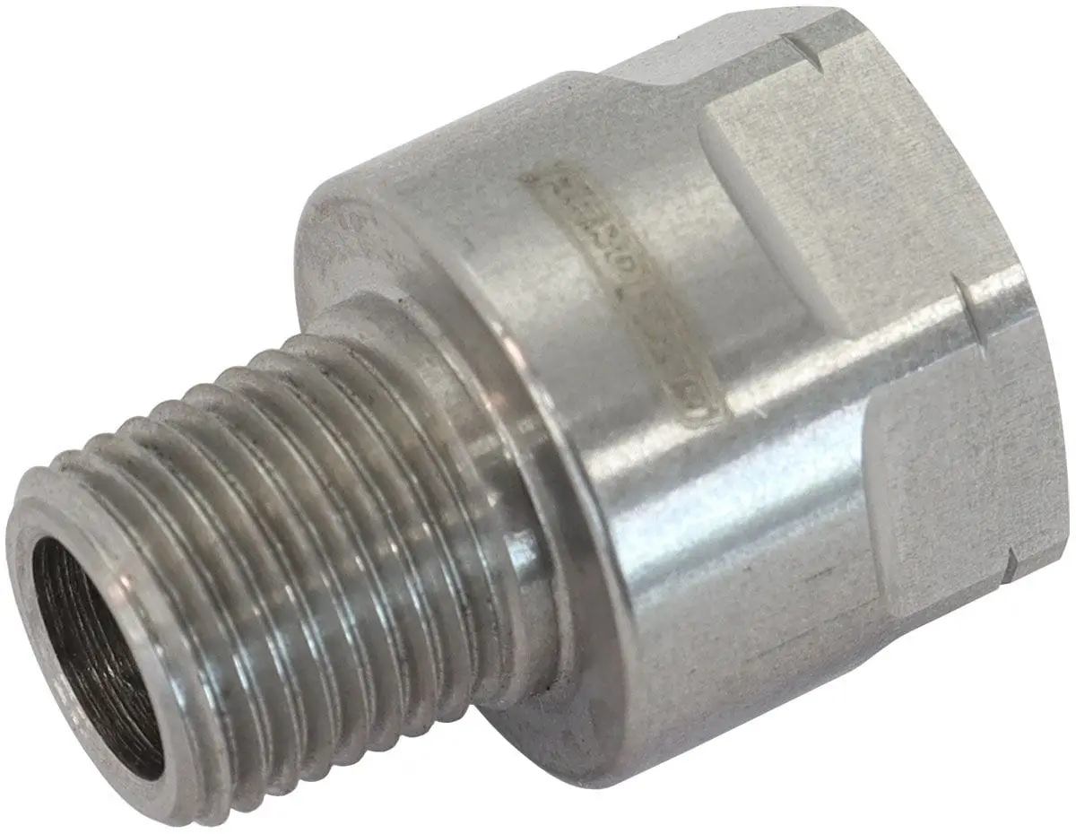 Af912-M10-02Ss Stainless Steel M10 To 1/8" Bsp Reducer Fitting 1