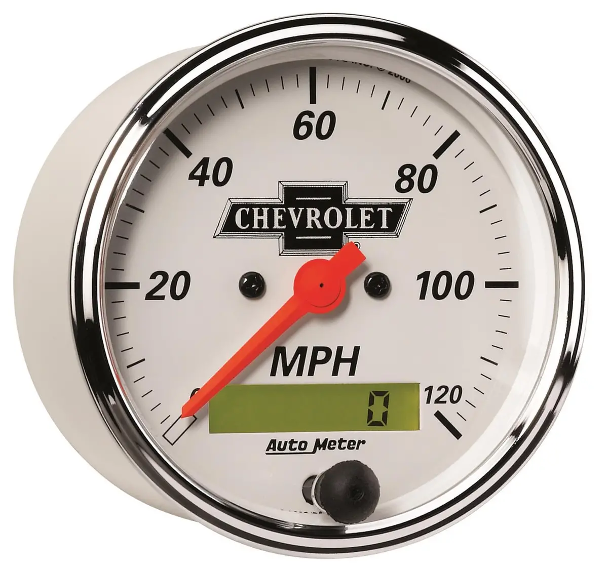 Autometer 1388-00408 Vintage-Style Chevy Speedometer 1