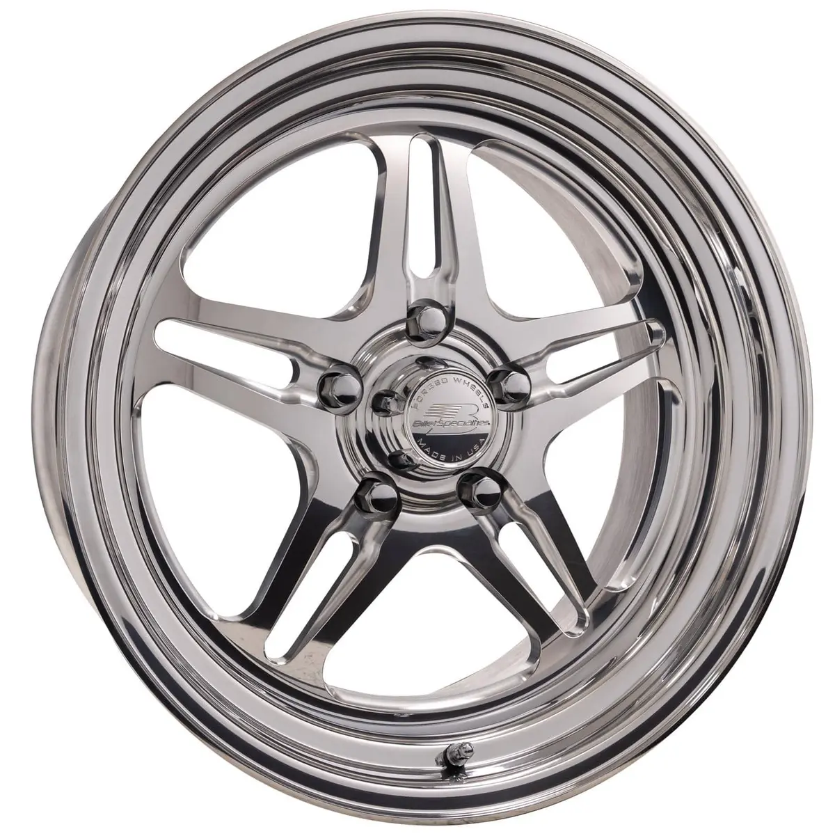 Billet Specialties Amc45 Lonestar Polished Custom Wheel – Amc45850 (Amc Bolt Pattern) 1