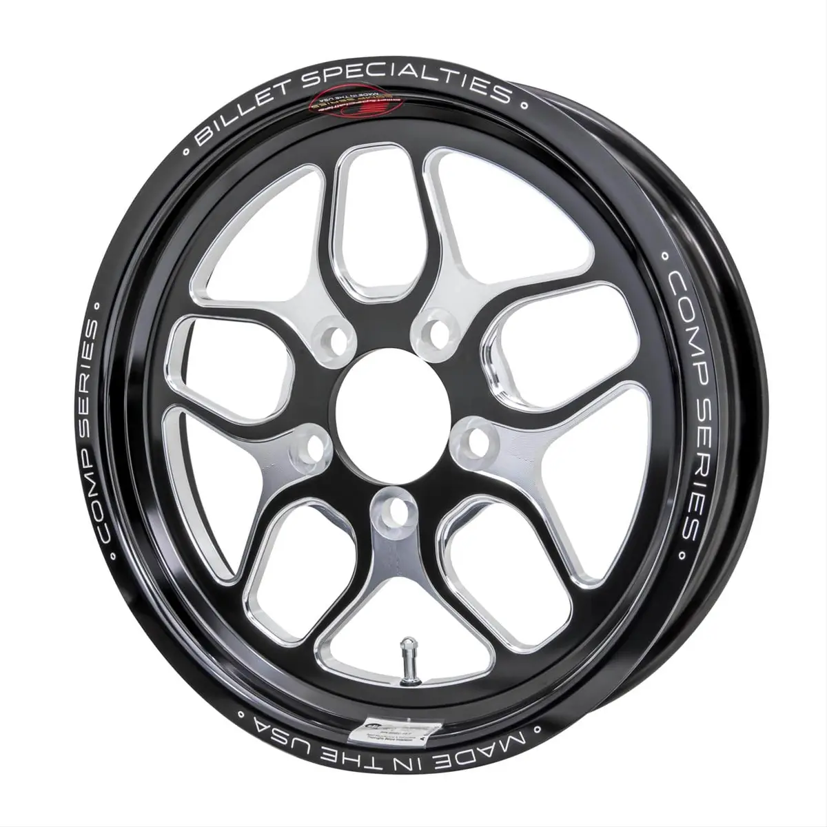 Billet Specialties Csfb75356122 Comp 7 Series Black Alloy Wheels 1