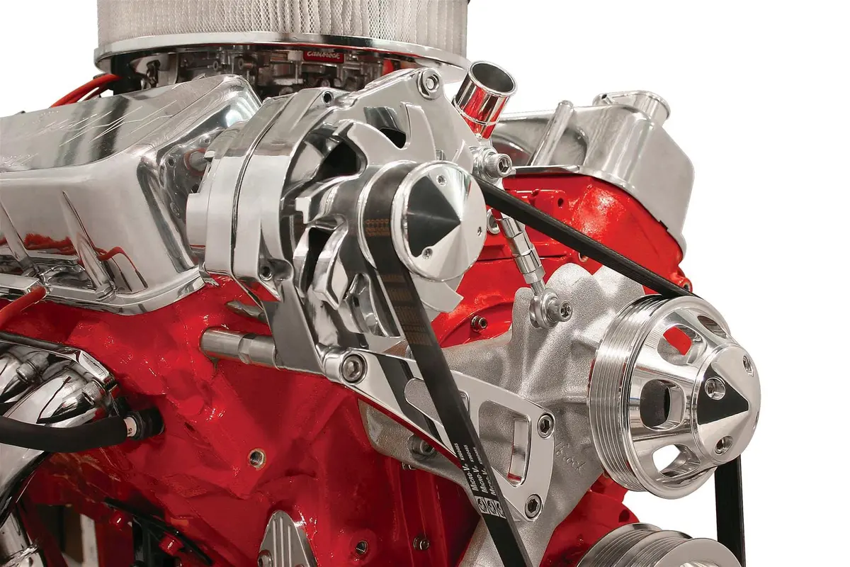 Billet Specialties Polished Alternator Mount Bracket – Compatible With Gm Ls Engines (Fm0209Pc) 1
