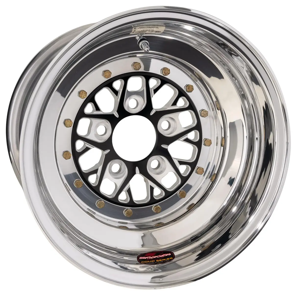 Billet Specialties Bcs085156540 Custom Wheel – 15X6.5", Polished Finish 1