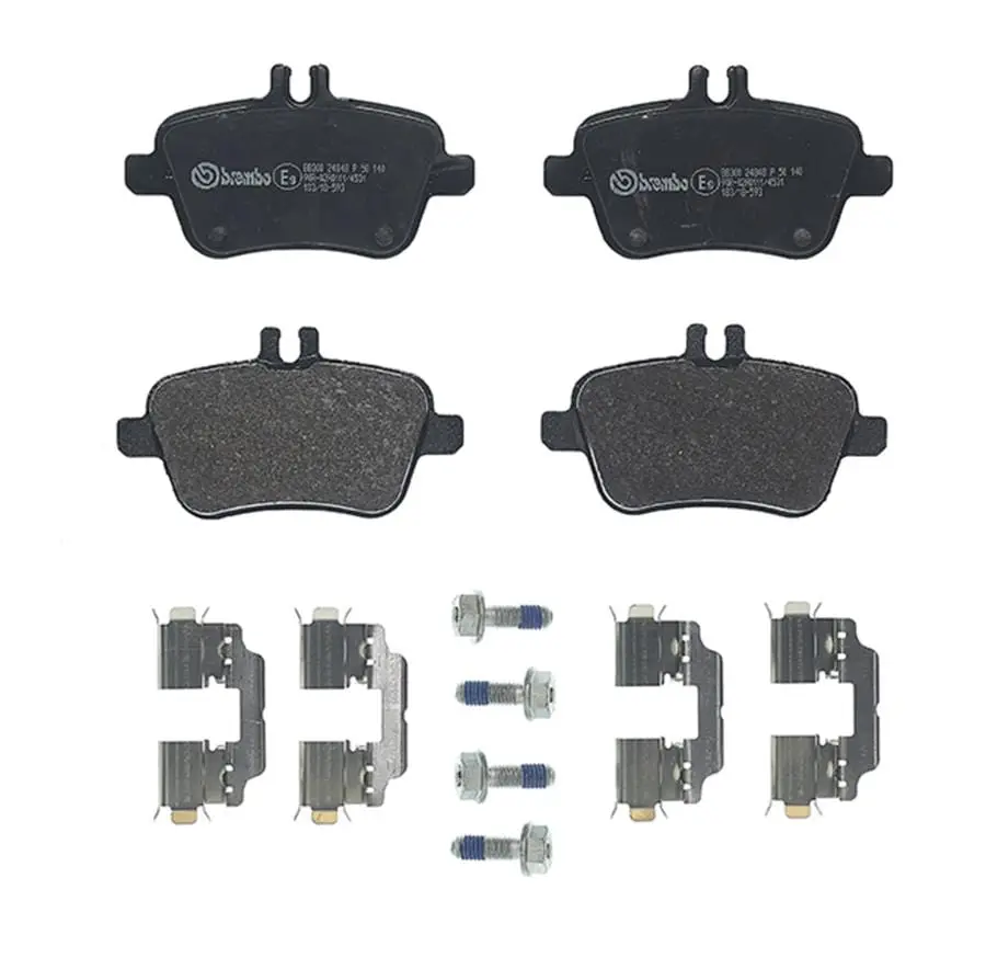 Brembo P50140 Low-Metallic Brake Pads — Quiet, Low-Dust Performance 1