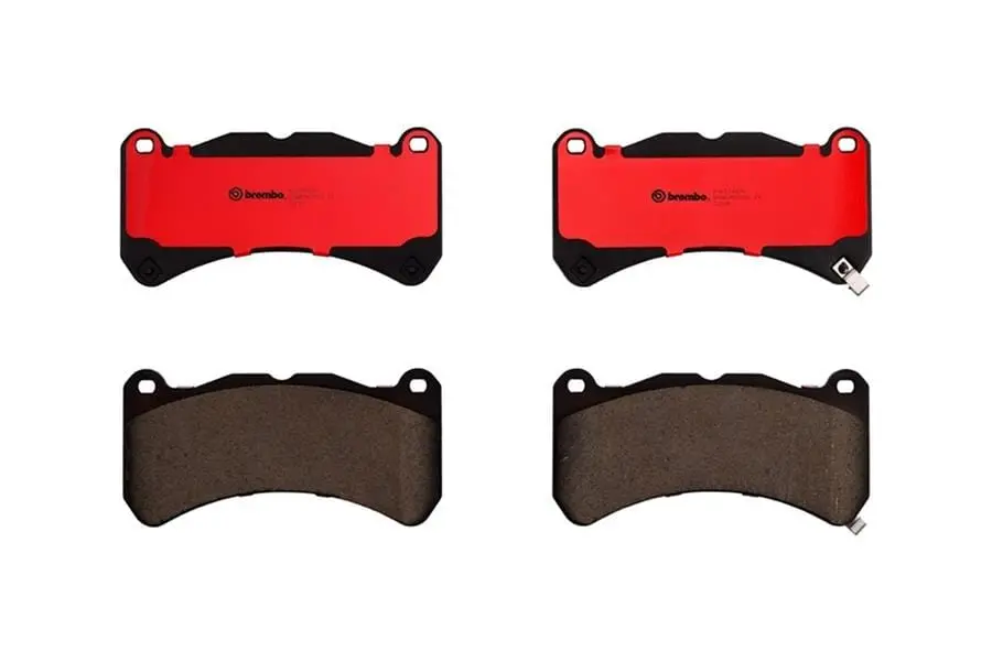 Brembo Nao Ceramic Brake Pads – Quiet, Low-Dust, High-Torque Friction Compound (P83146N) 1