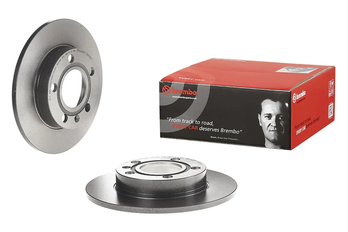 Brembo Uv-Protected Brake Rotor – Oem-Sized, High-Durability Finish (08.9136.11) 1