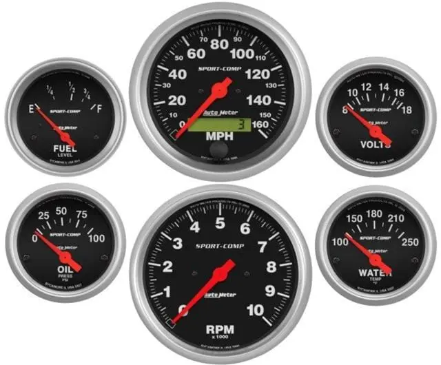 Classic Dash Custom Gauge Kit & Full Instrument Cluster – 130-94-51042 1