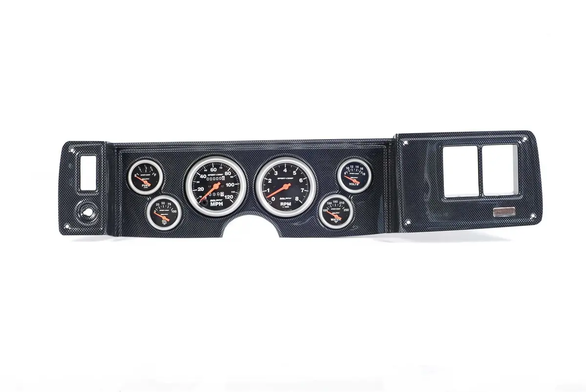 Classic Thunder Road 101791613 Instrument Panel With Autometer Gauges 1