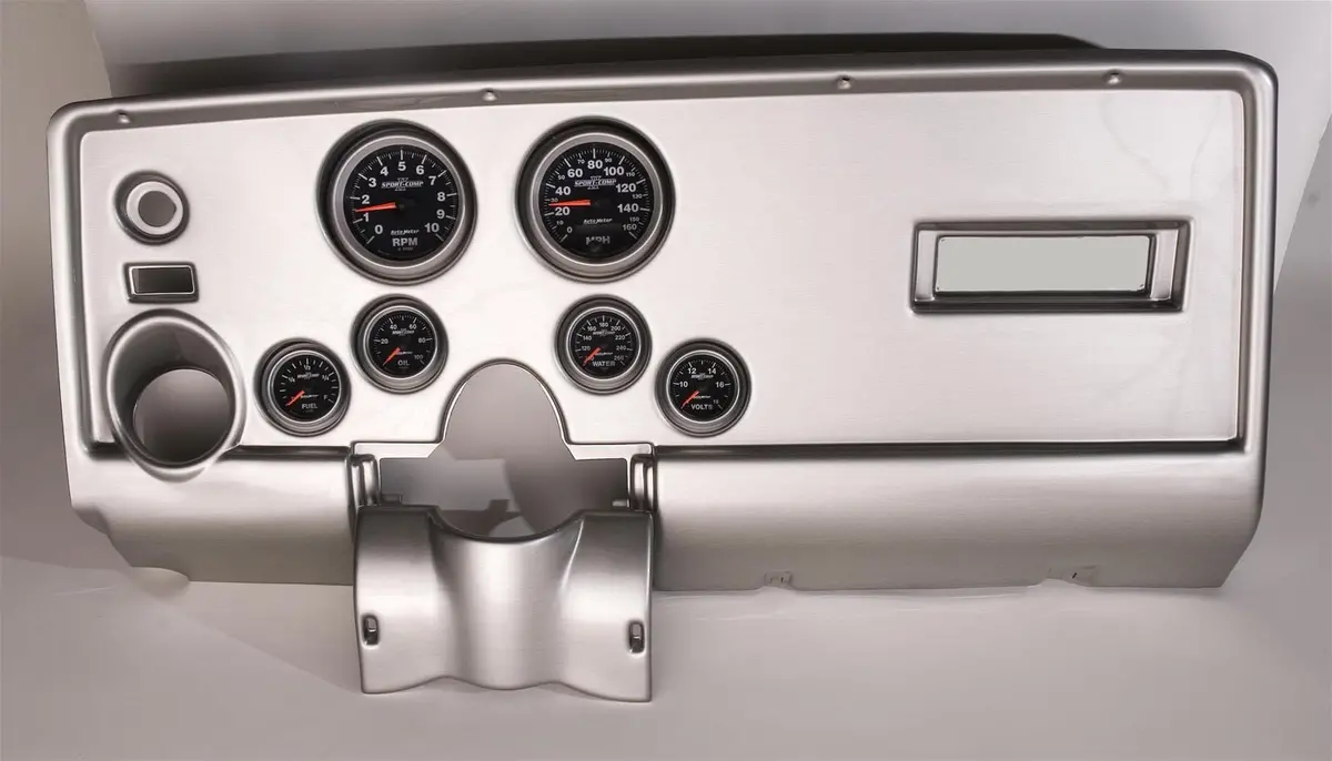 Classic Thunder Road Instrument Panel W/ Autometer Gauges – Model 410690912 (Custom Dash Kit) 1