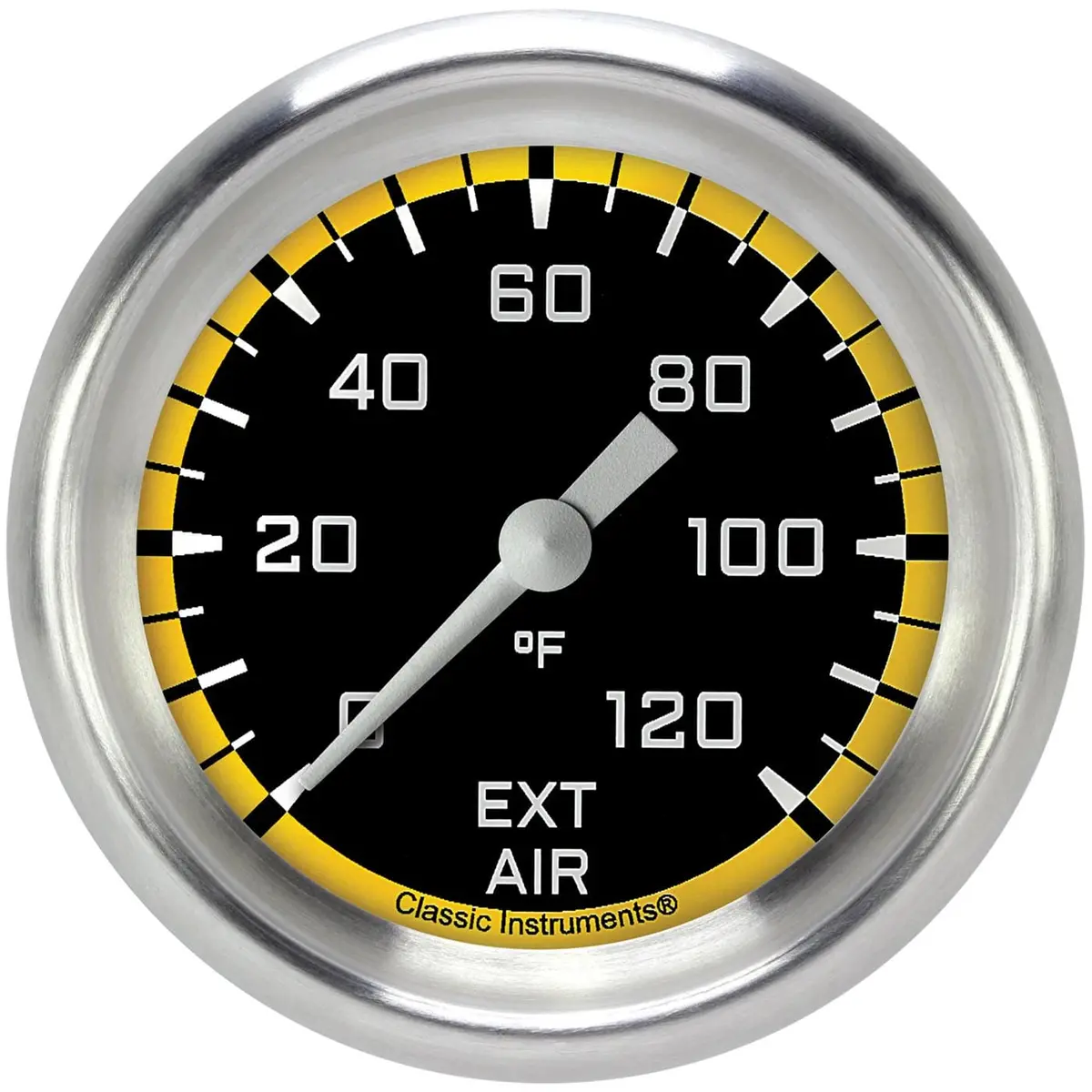 Classic Instruments Auto Cross Yellow Series Dash Gauges – Ax399Yapf 1