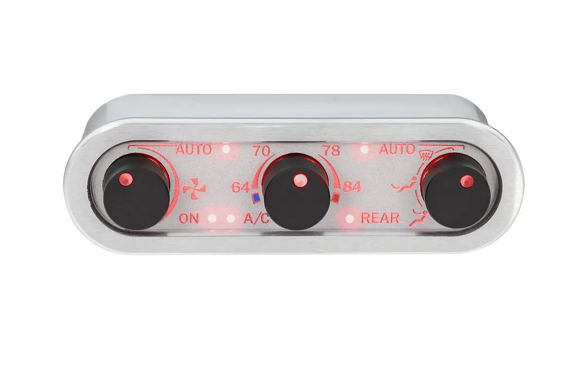 Dakota Digital Dcc-3000Hc-K-R Gen-Iv Vhx Climate Control System With Three-Knob Interface 1