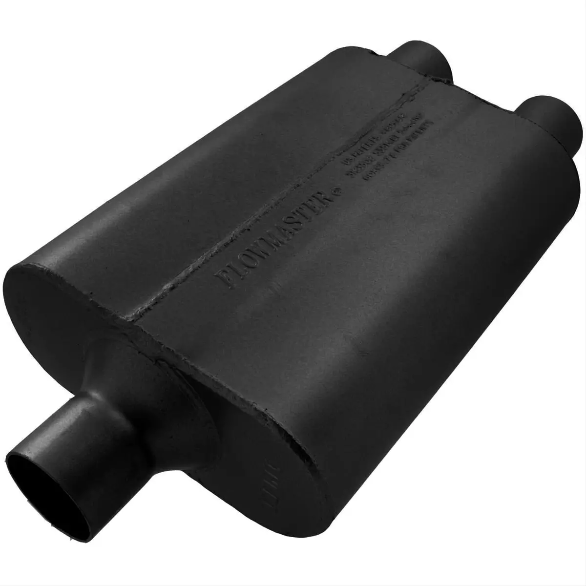 Flowmaster 40 Series Delta Flow Muffler – Dual Inlet/Outlet, 2.5" Diameter 9424422 1