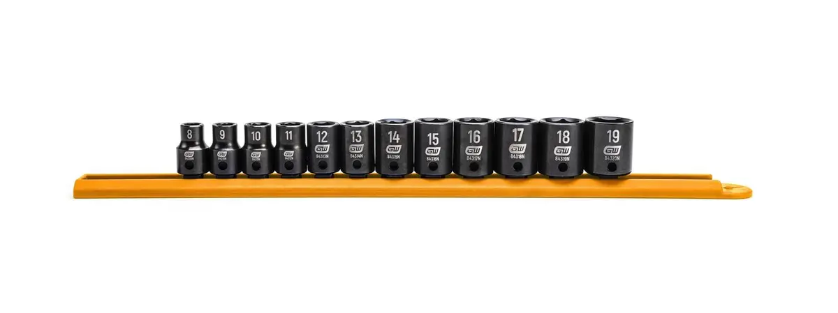 Gearwrench 84911N Impact Socket Set — Chrome Molybdenum Alloy 1
