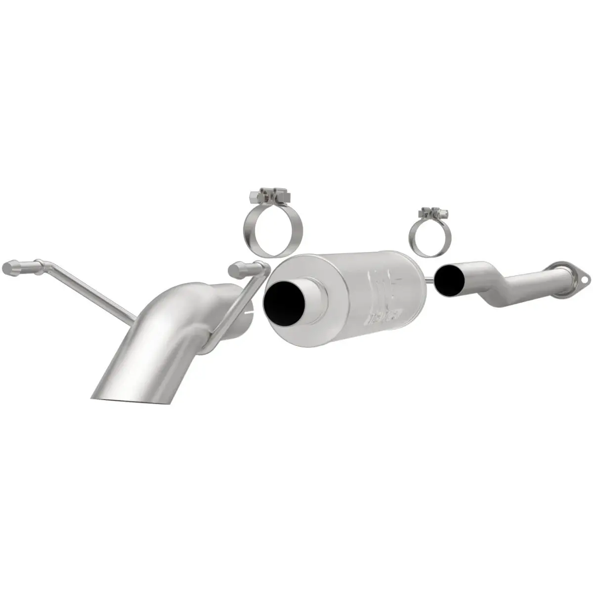 Magnaflow 17147 Off-Road Pro Series Turndown Exhaust System – Stainless Steel, No-Cat Design 1
