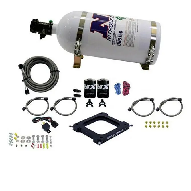 Nitrous Express Pro Power Dominator Assassin System – 15 Lb Capacity, Progressive Nitrous Kit (67570-15) 1