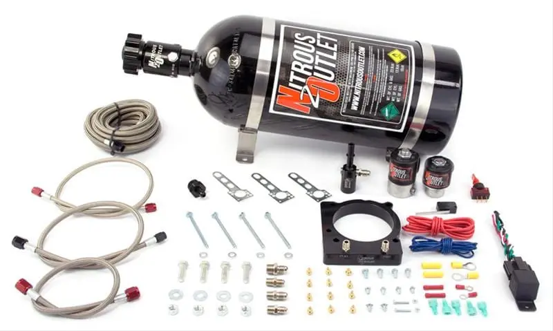 Nitrous Outlet Plate-Type Nitrous System – Dual-Nozzle, 100–150 Hp Capacity 00-10132-10 1