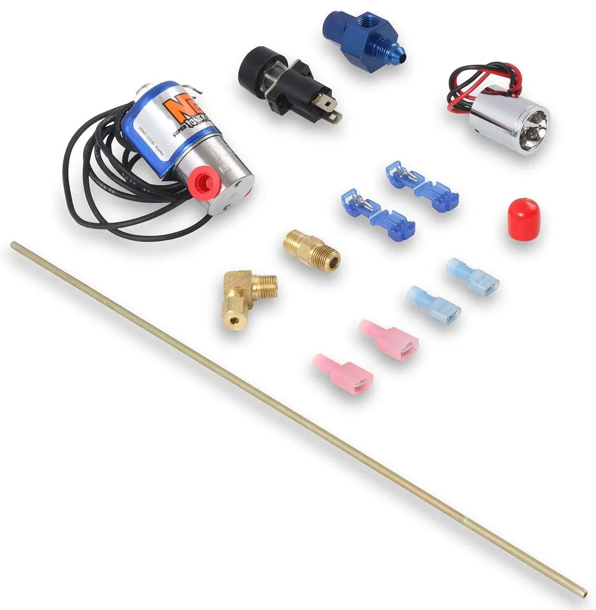 Nitrous Express Nos16033 Led Nitrous Purge System – Illuminated Straight-Cut Purge Kit 1