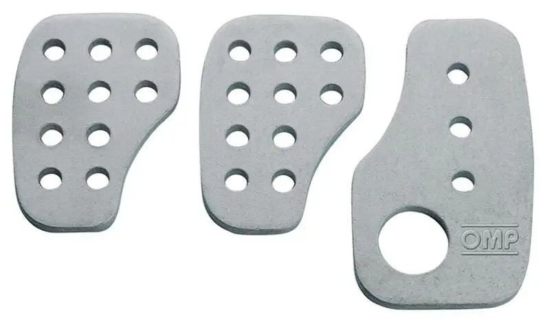 Omp Oa/1030 Racing Pedal Pads – Aluminum With Aggressive Tread 1