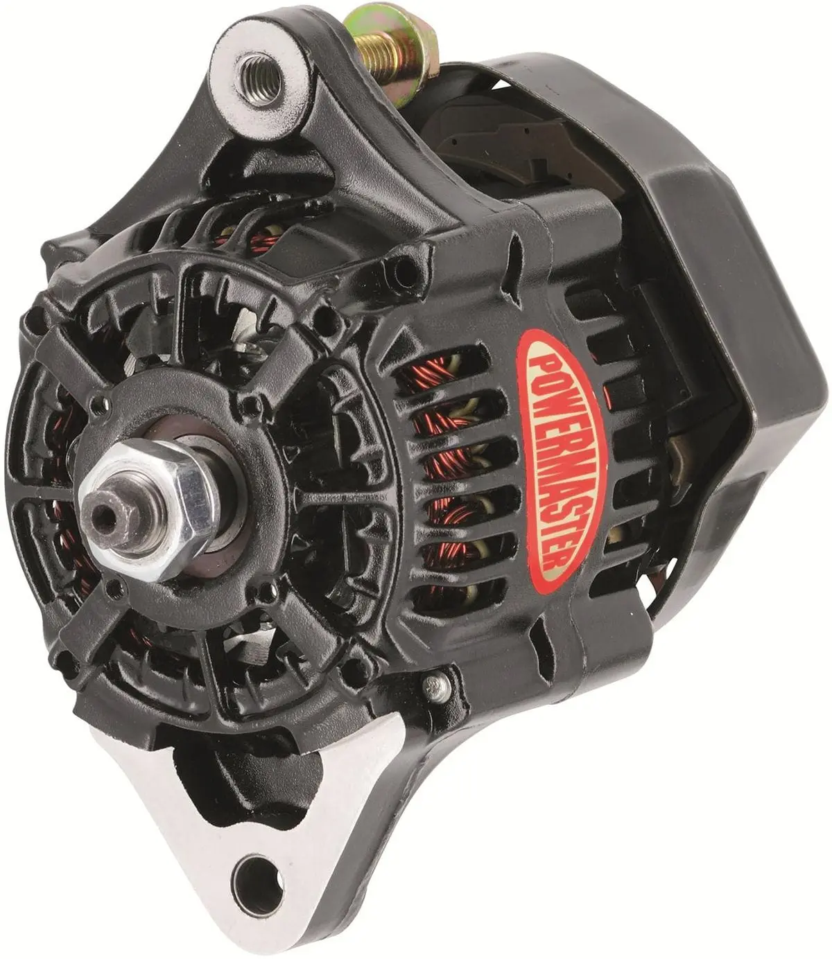 Black Denso Racing Alternator – Pm8166 High-Output Unit 1