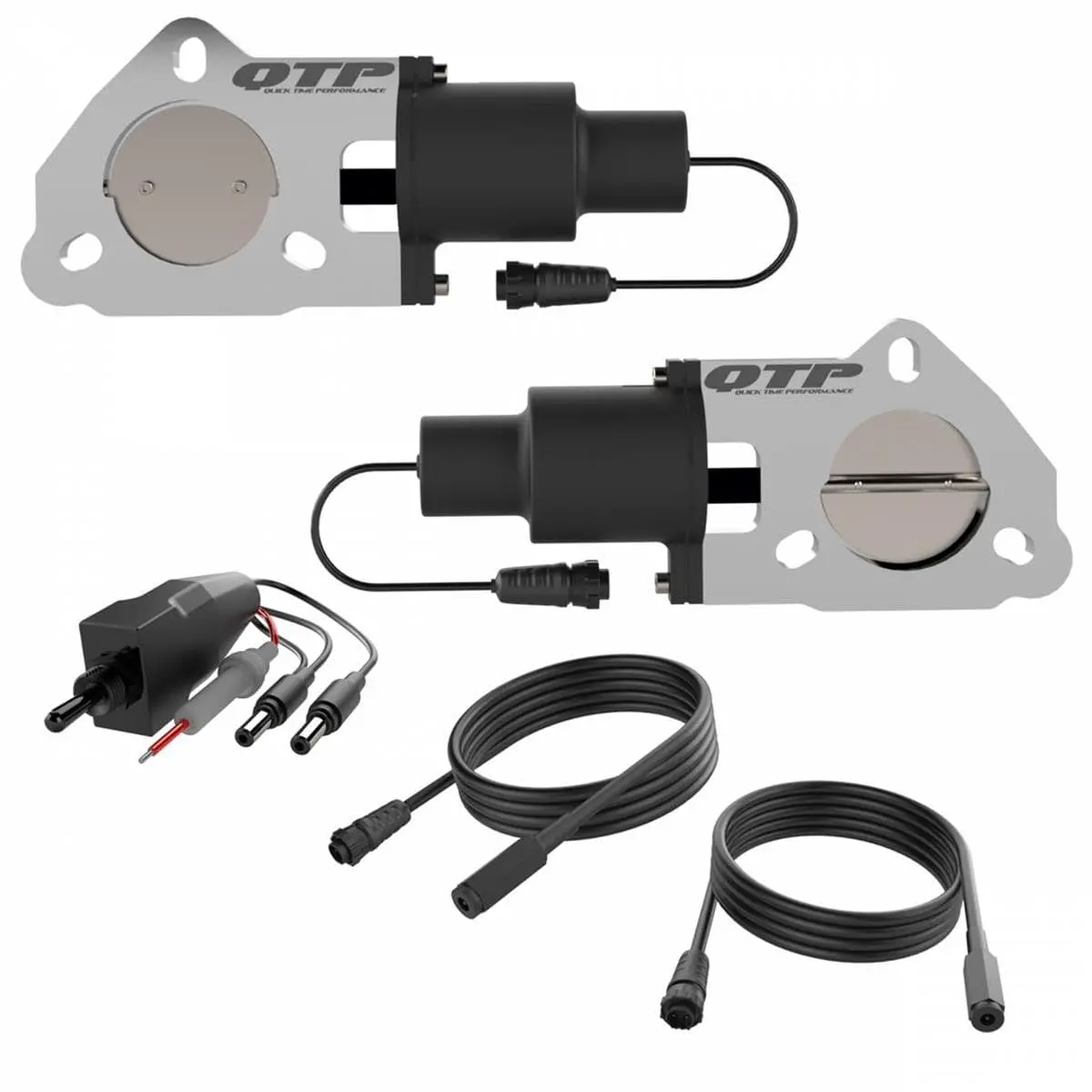Quick Time Electric Exhaust Cutout Kit – Diy Installation, 5-Inch Diameter (Qtec50Diyt) 1