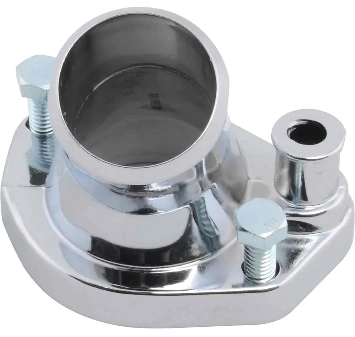 Chrome Steel Thermostat Housing With Integrated Gasket – Direct Replacement For Oem Fitment (Rpcr4790) 1