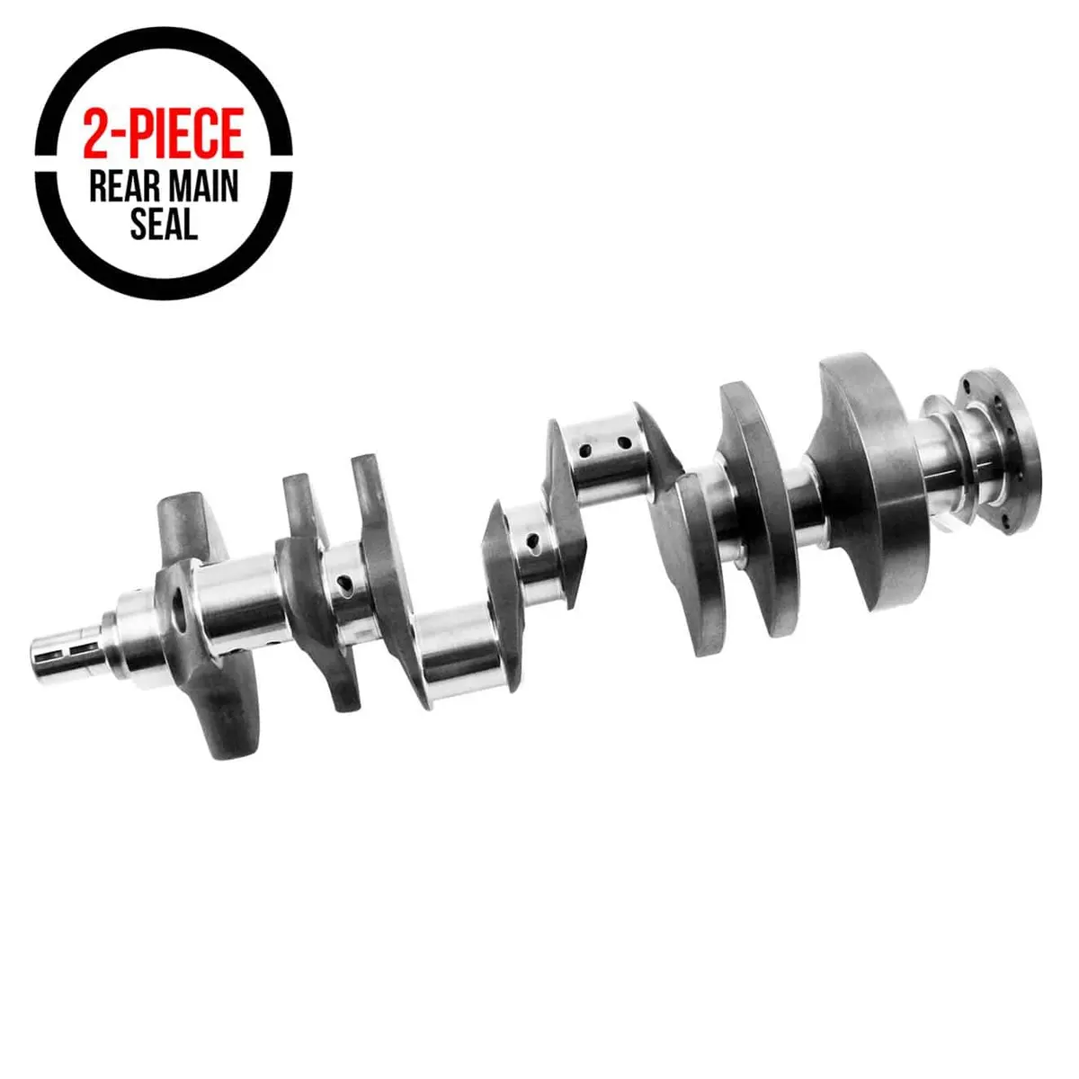 Scat F43 Forged Crankshaft – 350Ci Small-Block Chevy, 3.48" Stroke, 5.7" Rod Journal, Lightened (4-350-3480-5700-20Lw) 1