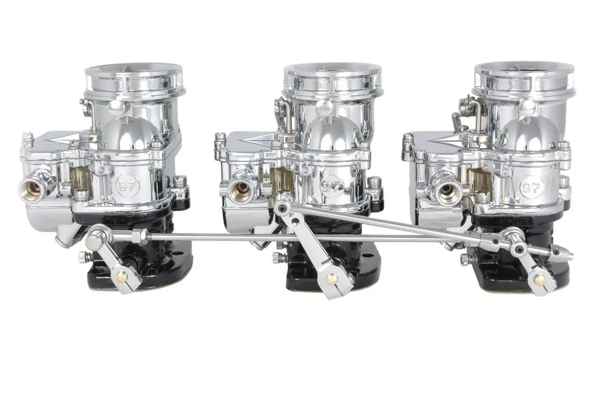 Stromberg 9251Pro-Chr 3X2 Progressive Throttle Linkage – Two-Step Setup 1