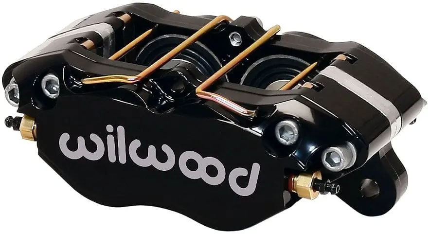 Dynapro 4-Piston Lug-Mount Brake Caliper With Dust Boot – Black Finish (Wb120-15131-Bk) 1