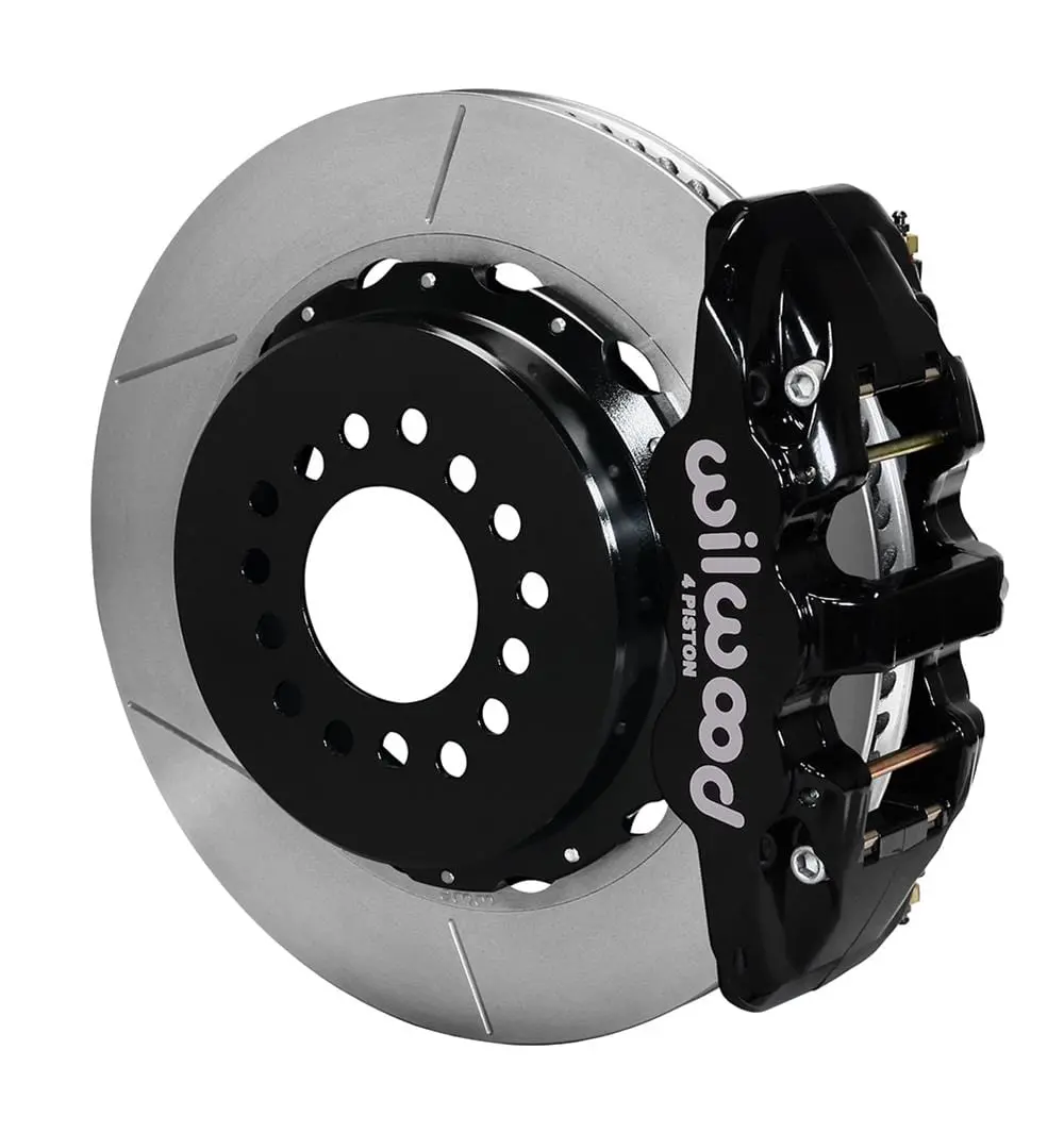 Wilwood Aero4 Rear Big Brake Kit With Integrated Parking Brake System (Model 140-10951) 1