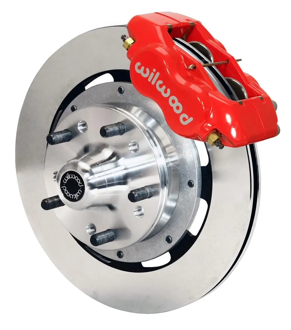 Wilwood Forged Dynalite Big Brake Front Kit – 14-Inch Rotors, Calipers & Hardware 140-7675-R 1