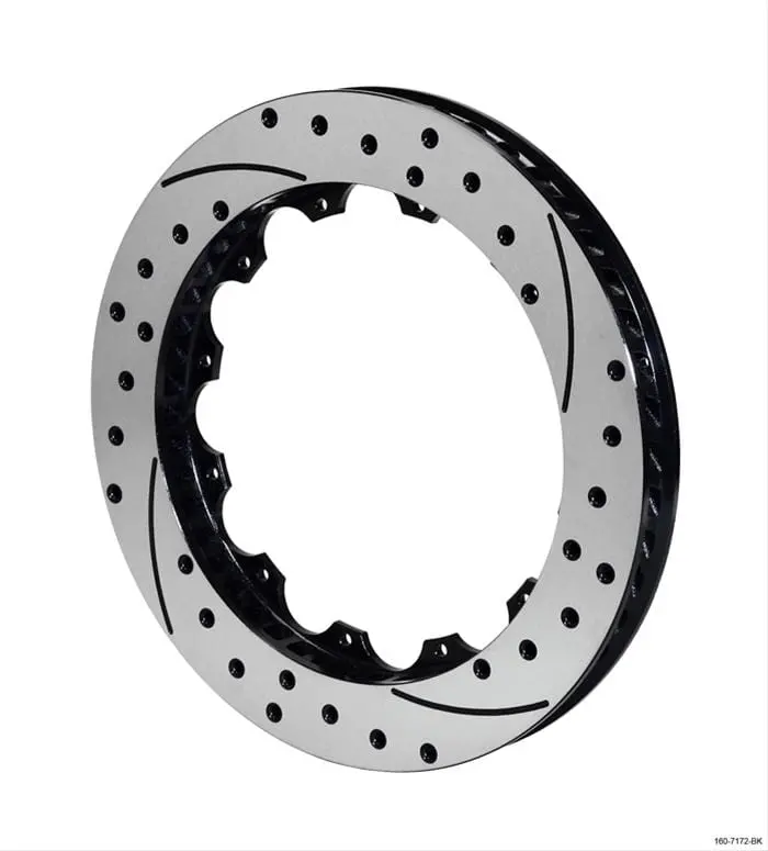 Wilwood 160-12470-Bk Srp Drilled Brake Rotors 1